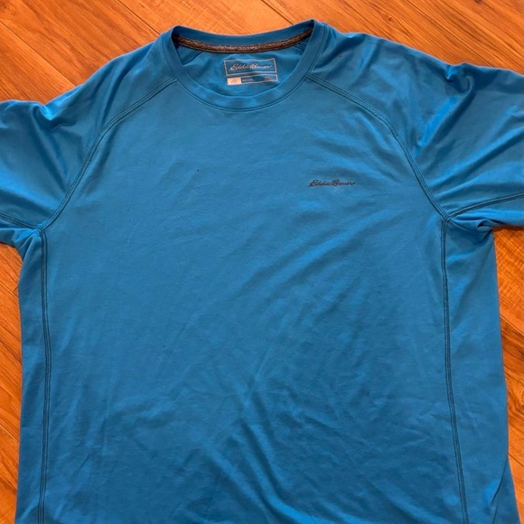 Eddie Bauer Men's Blue T-shirt - Picture 1 of 3